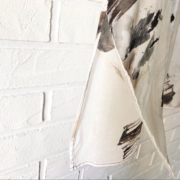 Cavita cotton print swim cover up dress 12 - Picture 7 of 14